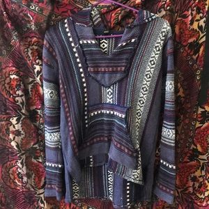 Baja hoodie drug rug